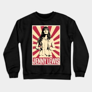 Retro Vintage Jenny Lewis Crewneck Sweatshirt